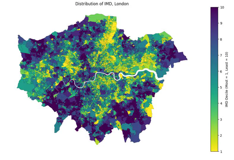 The Correlation between IMD and Education Levels